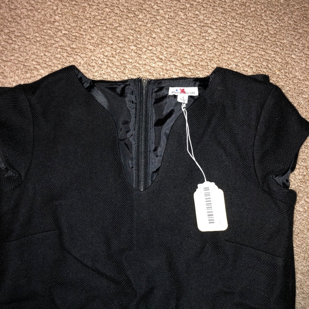 NWT LL Bean Wool Sheath Dress - Picture 5 of 10